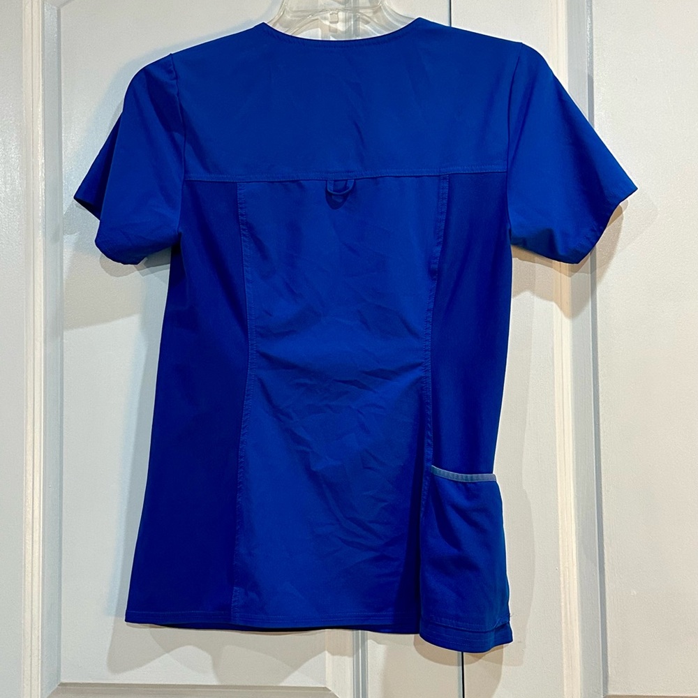 Cherokee Women's Royal Blue Scrub top